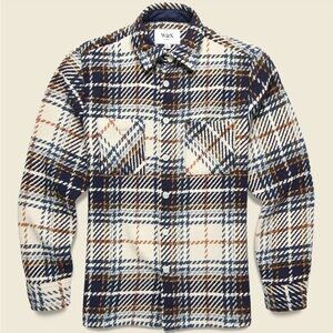 WAX LONDON Whiting Overshirt - Charlton Check